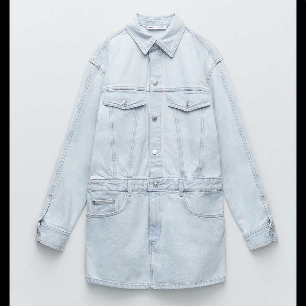 Zara denim dress